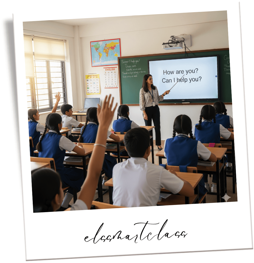 A confident child learning with a book
